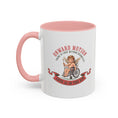 Load image into Gallery viewer, Onward Motion Cherub Wheelchair Coffee Mug — "Love Is In The Air" Accent Mug