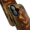Load image into Gallery viewer, Romantic Vintage Painting Phone Case — Couples Embrace Protective Tough Case