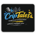 Load image into Gallery viewer, CripTales Podcast Gaming Mouse Pad – 'Unfiltered, Unapologetic Voices'