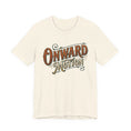 Load image into Gallery viewer, Onward Motion Graphic Tee — Retro Script Inspirational T-Shirt