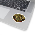 Load image into Gallery viewer, Onward Motion Driver Kiss-Cut Sticker — "I Drove It Like I Stole It" Racing Decal