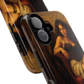 Load image into Gallery viewer, Vintage Pin-Up Phone Case — Sultry Victorian Femme Art Protective Cover