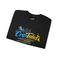 Load image into Gallery viewer, Crip Tales Logo Crewneck Sweatshirt — Podcast-Inspired Graphic Sweatshirt