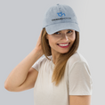 Load image into Gallery viewer, Check out our Denim Hat featuring the iconic Onward Motion logo!