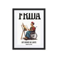 Load image into Gallery viewer, FRIDA Art Knows No Limits Framed Poster