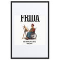 Load image into Gallery viewer, FRIDA Art Knows No Limits Framed Poster