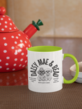 Load image into Gallery viewer, Daisy Mae & Beau Coffee Mug Onward Motion