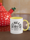 Load image into Gallery viewer, Daisy Mae & Beau Coffee Mug Onward Motion