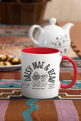 Load image into Gallery viewer, Daisy Mae & Beau Coffee Mug Onward Motion