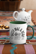 Load image into Gallery viewer, Daisy Mae & Beau Coffee Mug Onward Motion