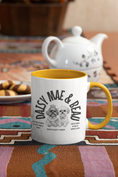 Load image into Gallery viewer, Daisy Mae & Beau Coffee Mug Onward Motion