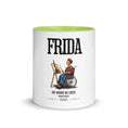 Load image into Gallery viewer, FRIDA Art Knows No Limits Coffee Mug Onward Motion