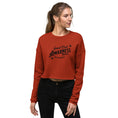 Load image into Gallery viewer, Spinal Cord Awareness Month Fleece Crop Sweatshirt Onward Motion