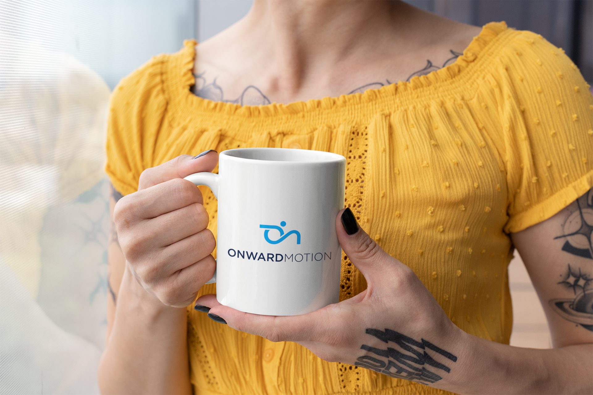 Color Inside: Onward Motion Mug