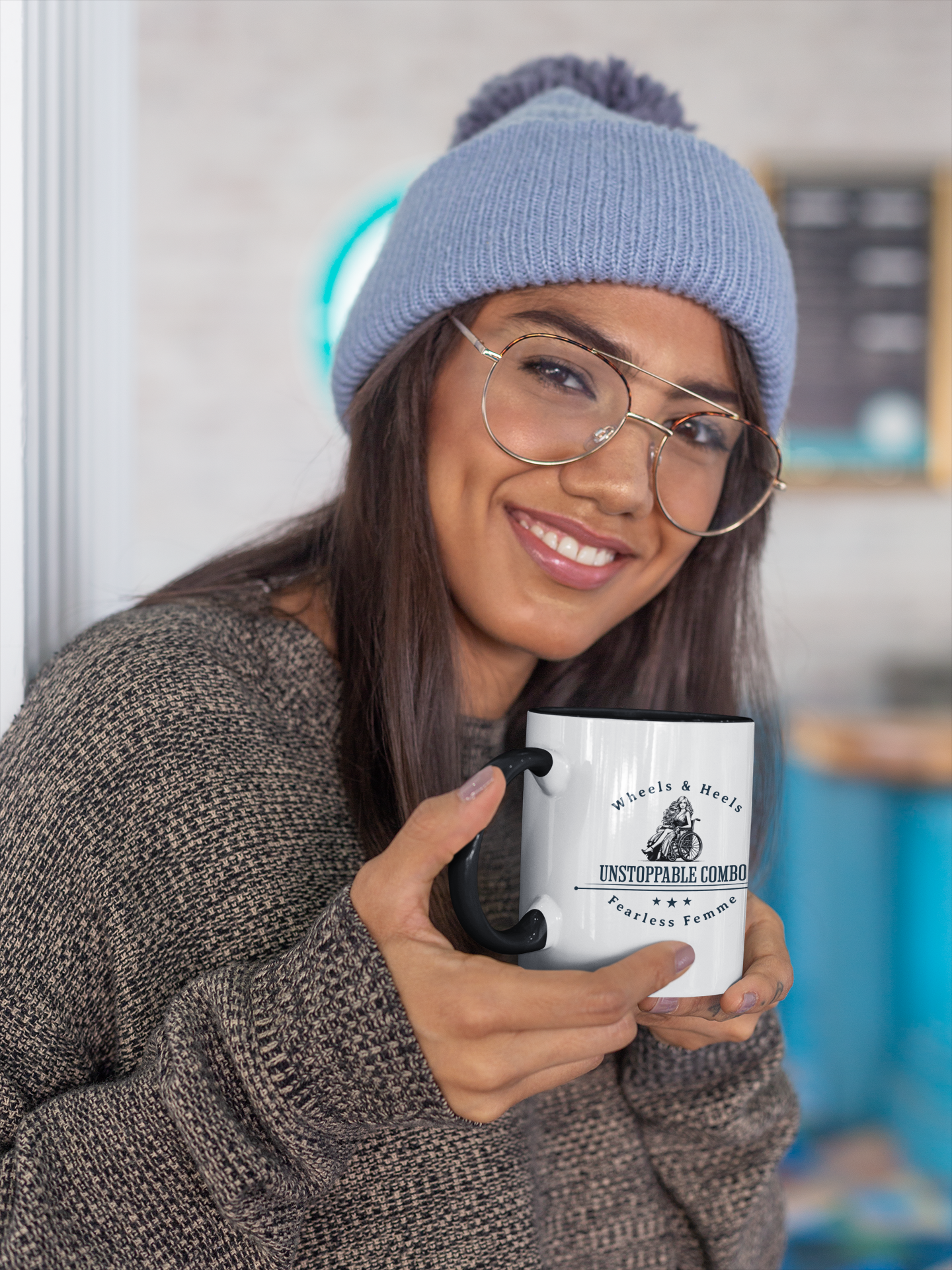 Wheels & Heels Unstoppable Combo Coffee Mug Onward Motion