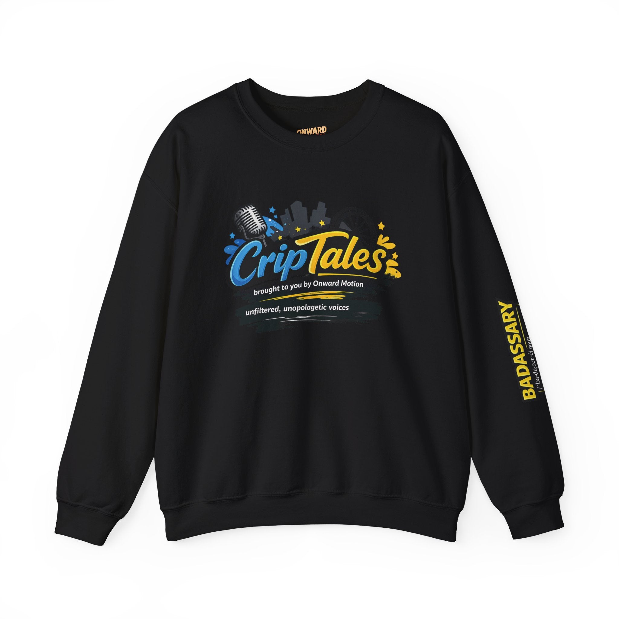 Crip Tales Logo Crewneck Sweatshirt — Podcast-Inspired Graphic Sweatshirt