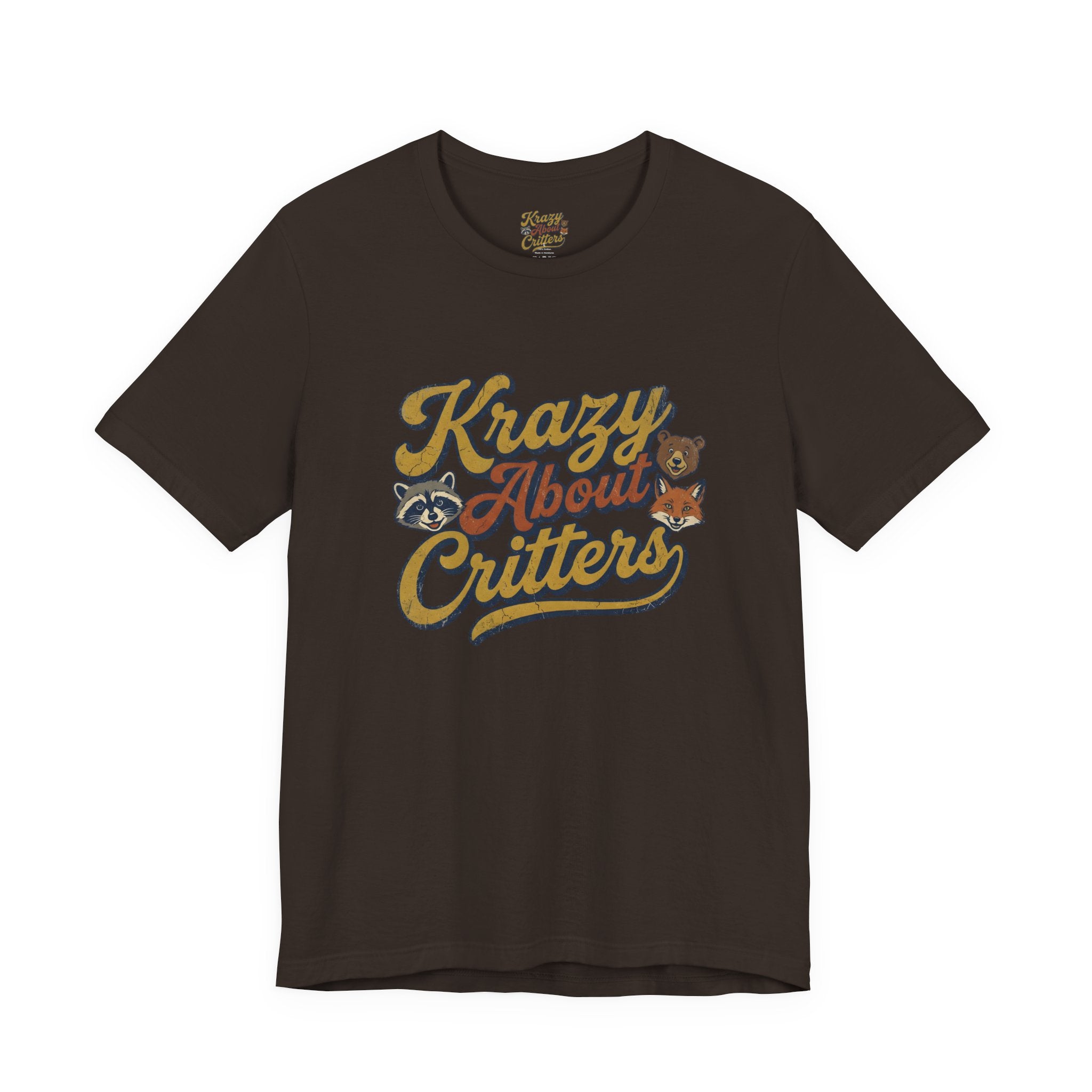 Krazy About Critters Tee — Vintage Animal Lover Graphic T-Shirt