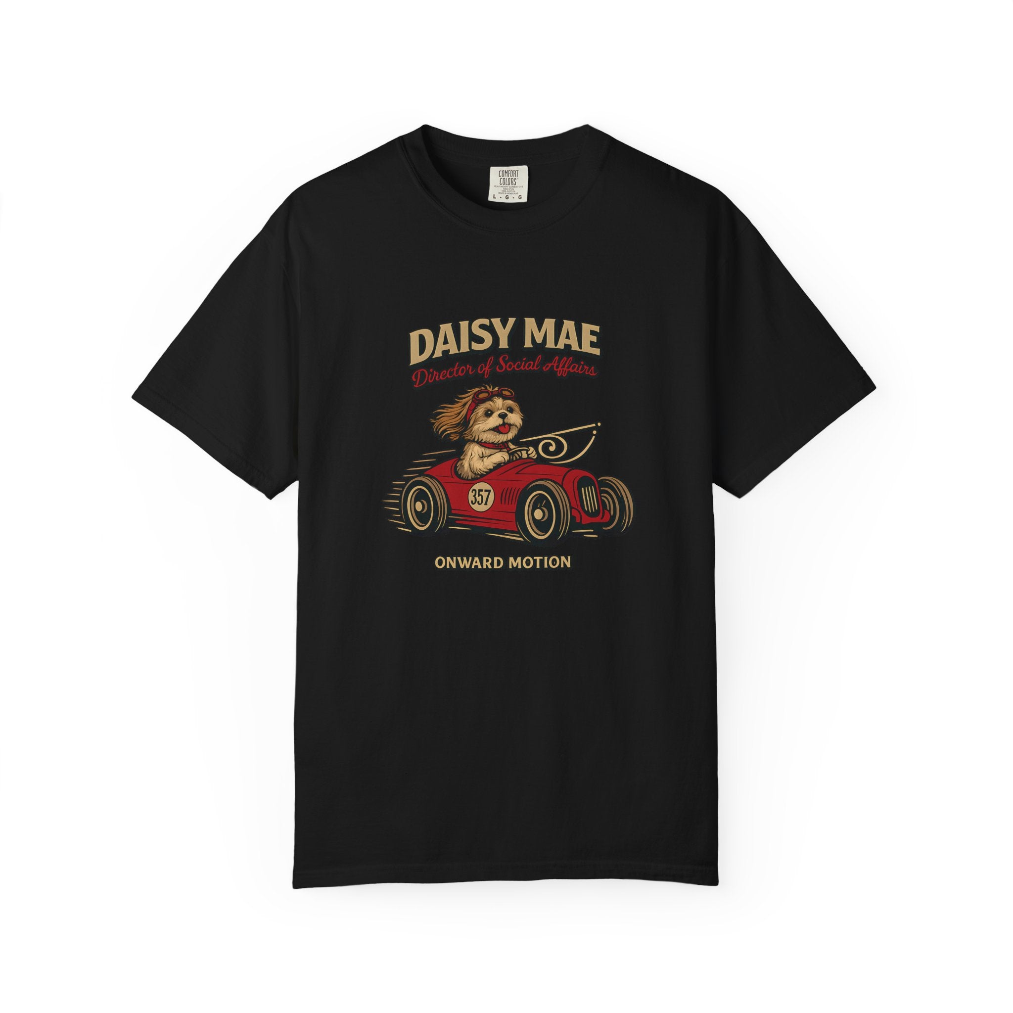 Daisy Mae Vintage Racecar T-Shirt — "I Kissed Daisy Mae and I Liked It"