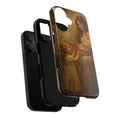 Load image into Gallery viewer, Phone Case — Vintage Mother & Children Art Heart Gift Case
