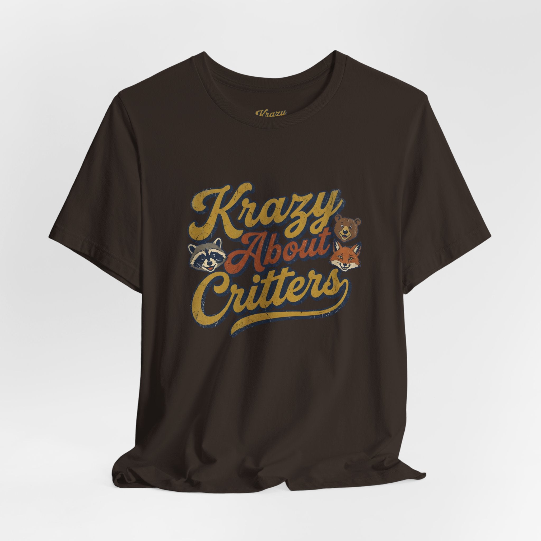 Krazy About Critters Tee — Vintage Animal Lover Graphic T-Shirt