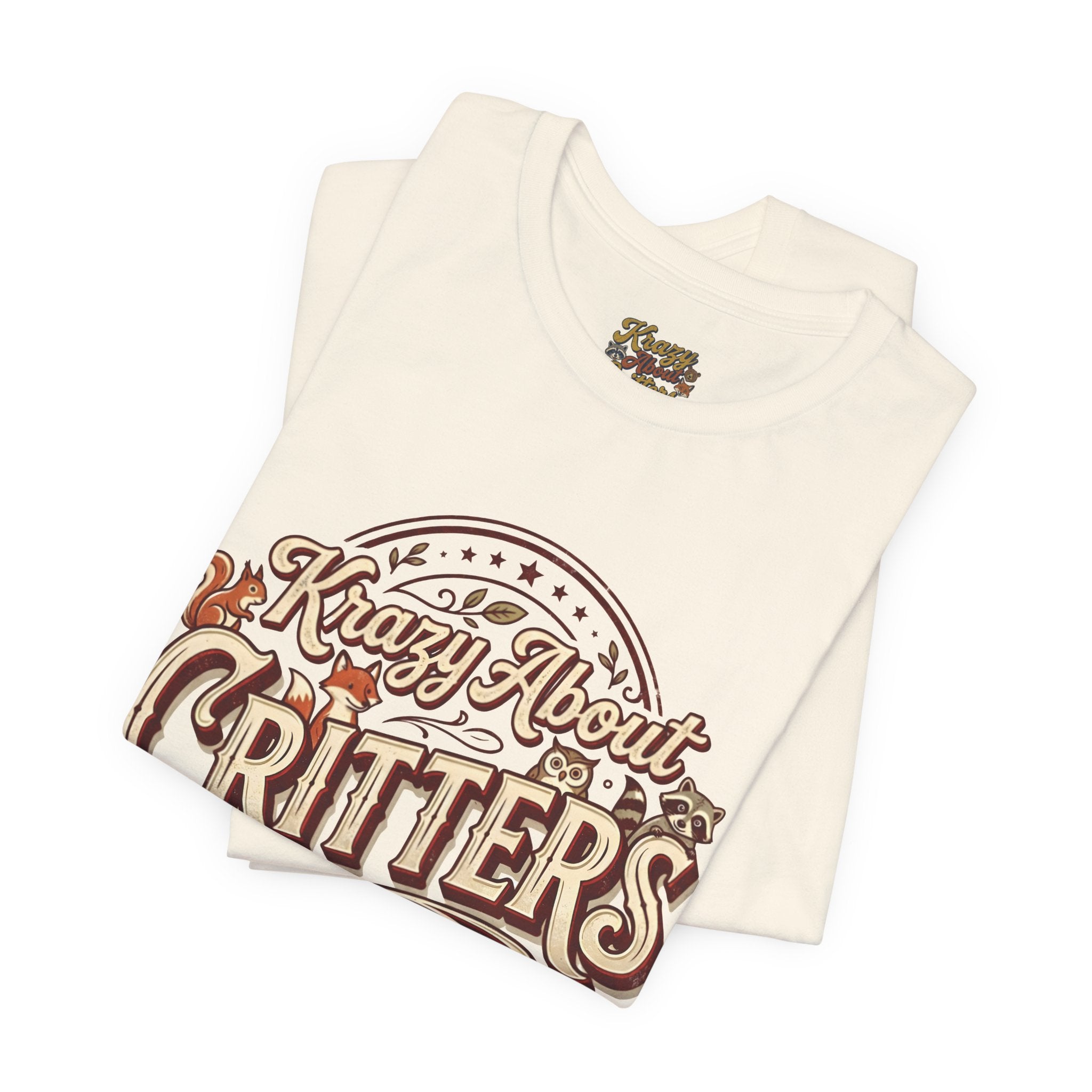 Krazy About Critters Graphic Tee — Vintage Animal Lover T‑Shirt