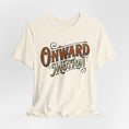 Load image into Gallery viewer, Onward Motion Graphic Tee — Retro Script Inspirational T-Shirt
