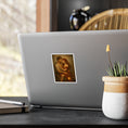 Load image into Gallery viewer, Romantic Embrace Vinyl Decal — Vintage Couple Art Sticker

