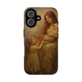 Load image into Gallery viewer, Phone Case — Vintage Mother & Children Art Heart Gift Case
