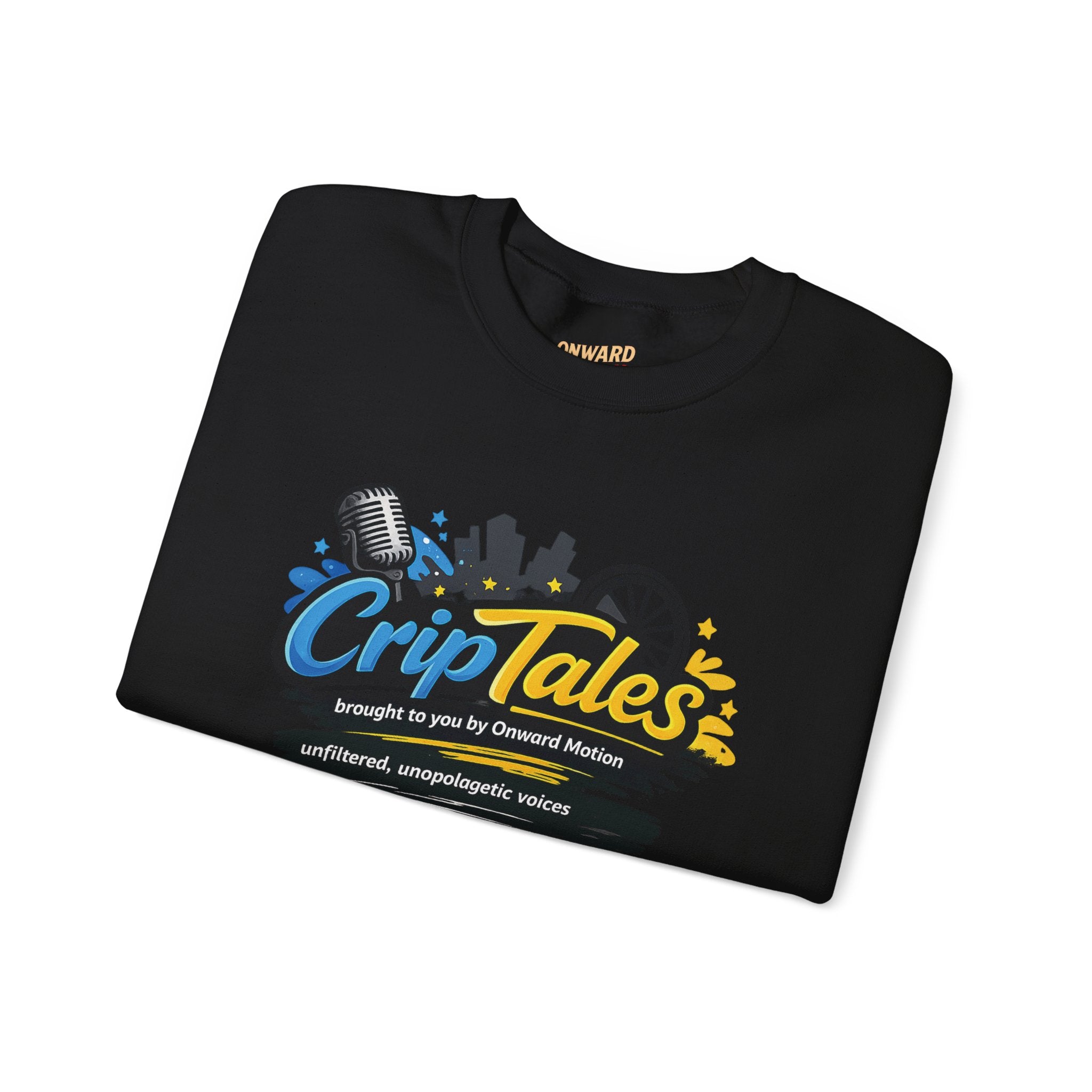 Crip Tales Logo Crewneck Sweatshirt — Podcast-Inspired Graphic Sweatshirt