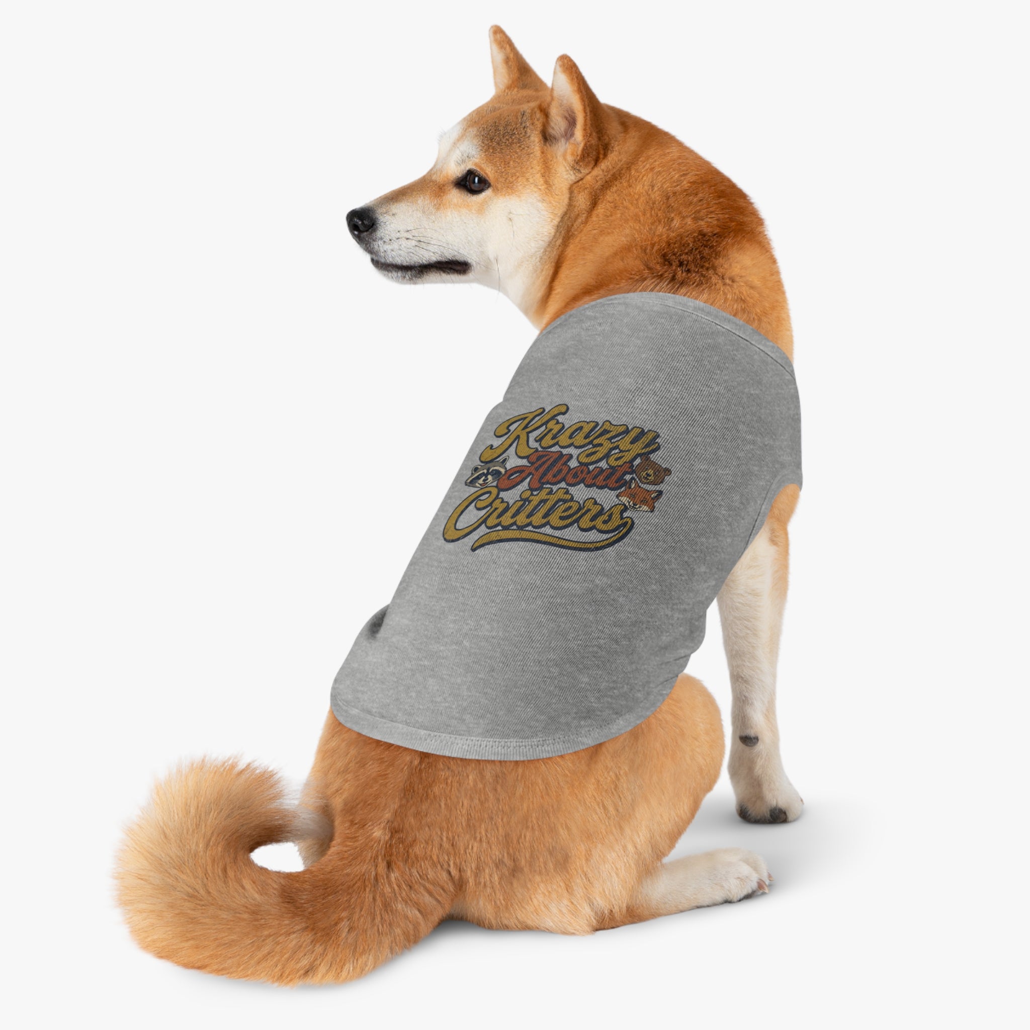 Krazy About Critters Pet Tank Top – Cute Animal Graphic Dog & Cat Tee
