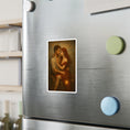 Load image into Gallery viewer, Romantic Embrace Vinyl Decal — Vintage Couple Art Sticker
