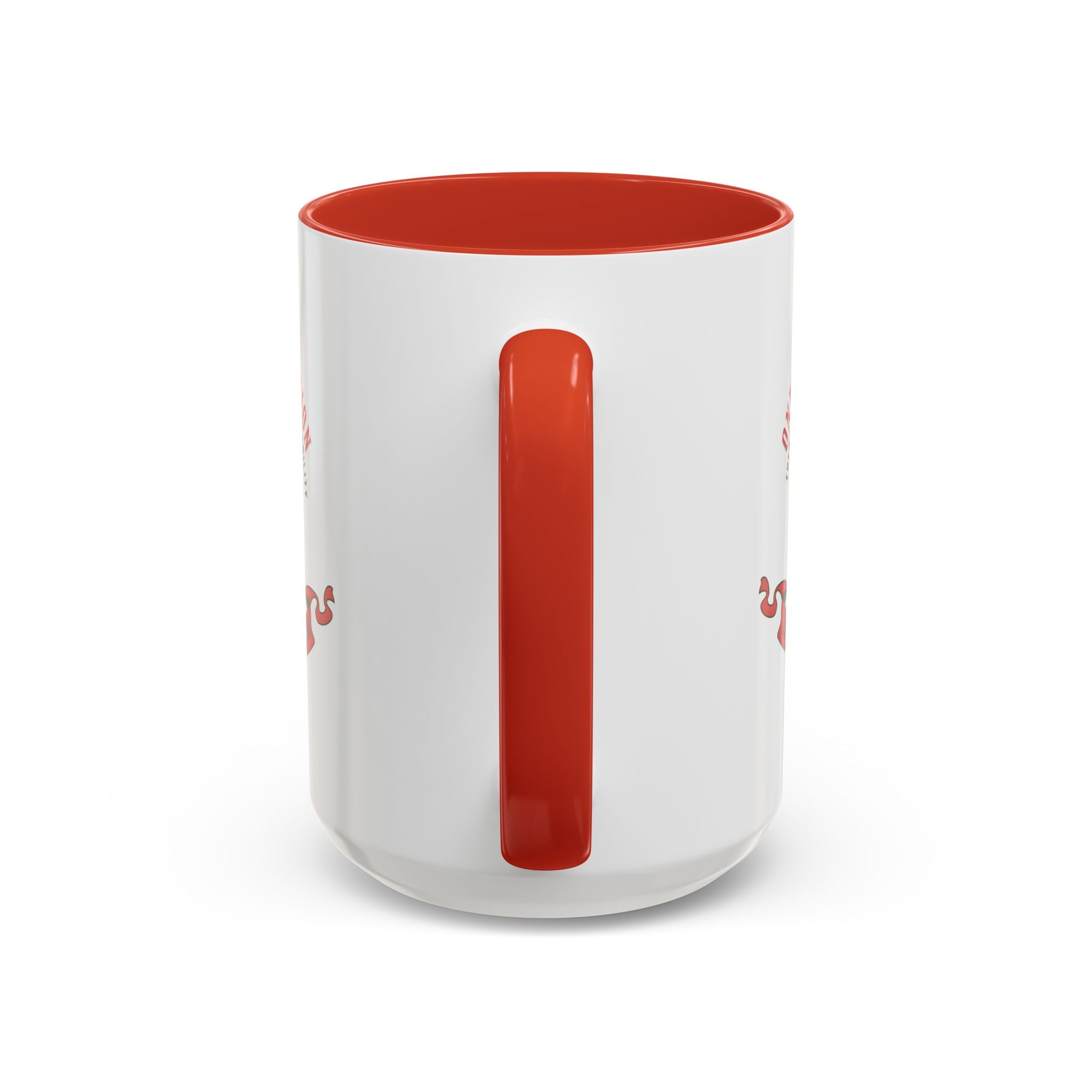 Onward Motion Cherub Wheelchair Coffee Mug — "Love Is In The Air" Accent Mug