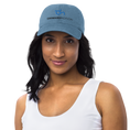 Load image into Gallery viewer, Check out our Denim Hat featuring the iconic Onward Motion logo!
