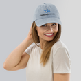 Load image into Gallery viewer, Check out our Denim Hat featuring the iconic Onward Motion logo!
