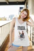 Load image into Gallery viewer, FRIDA Art Knows No Limits Tank Top
