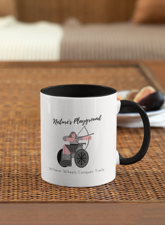 Natures Playground Mug Onward Motion