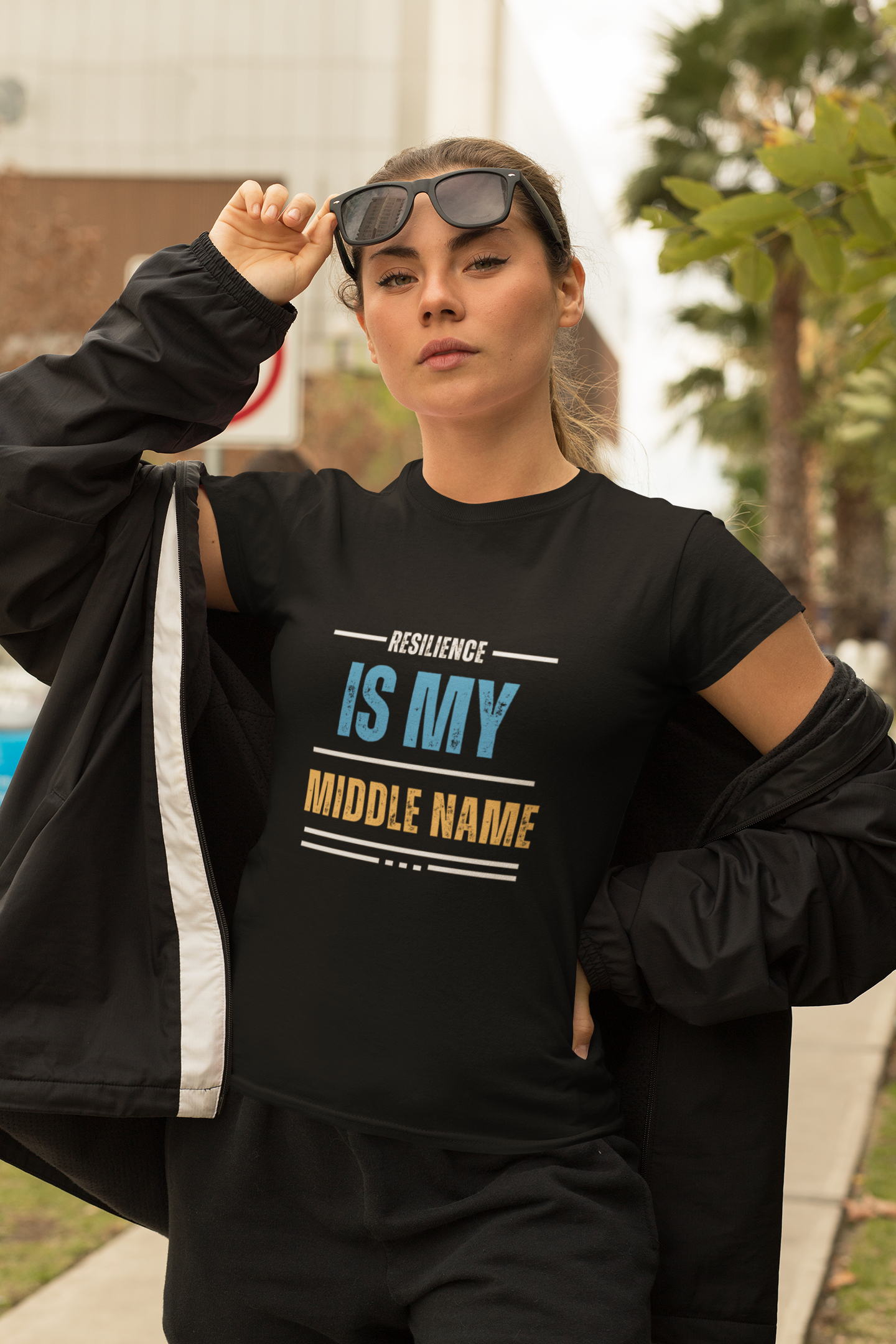 Resilience Is My Middle Name T-Shirt Onward Motion