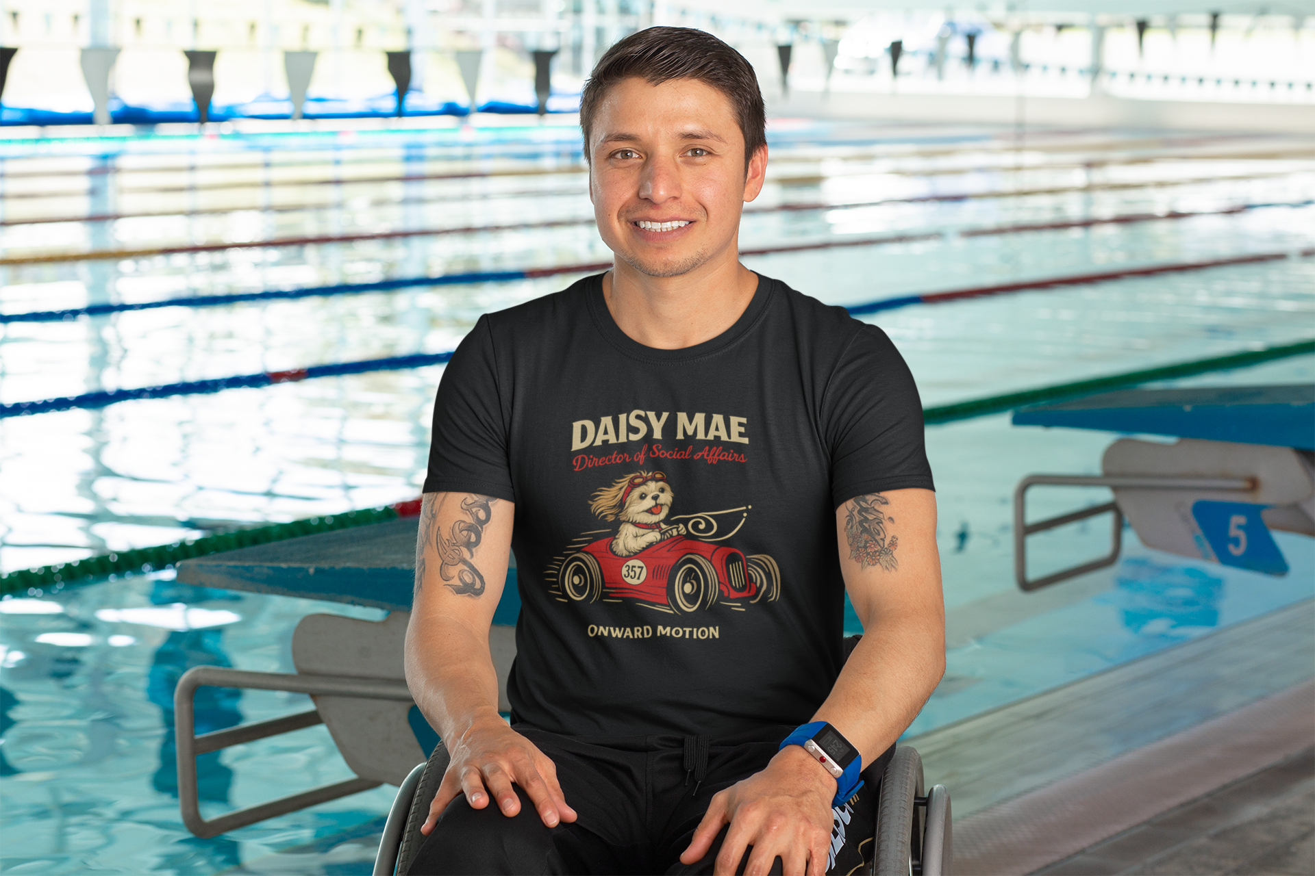 Daisy Mae Vintage Racecar T-Shirt — "I Kissed Daisy Mae and I Liked It"