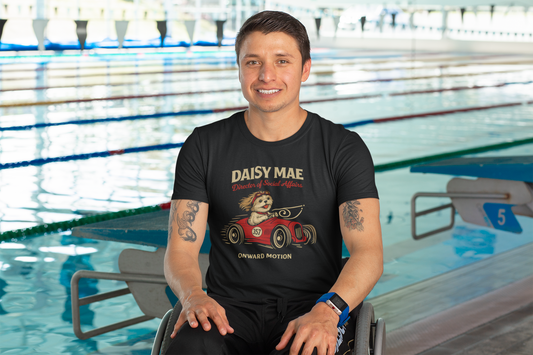 Daisy Mae Vintage Racecar T-Shirt — "I Kissed Daisy Mae and I Liked It"