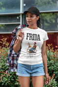 Load image into Gallery viewer, FRIDA Art Knows No Limits T-Shirt Onward Motion
