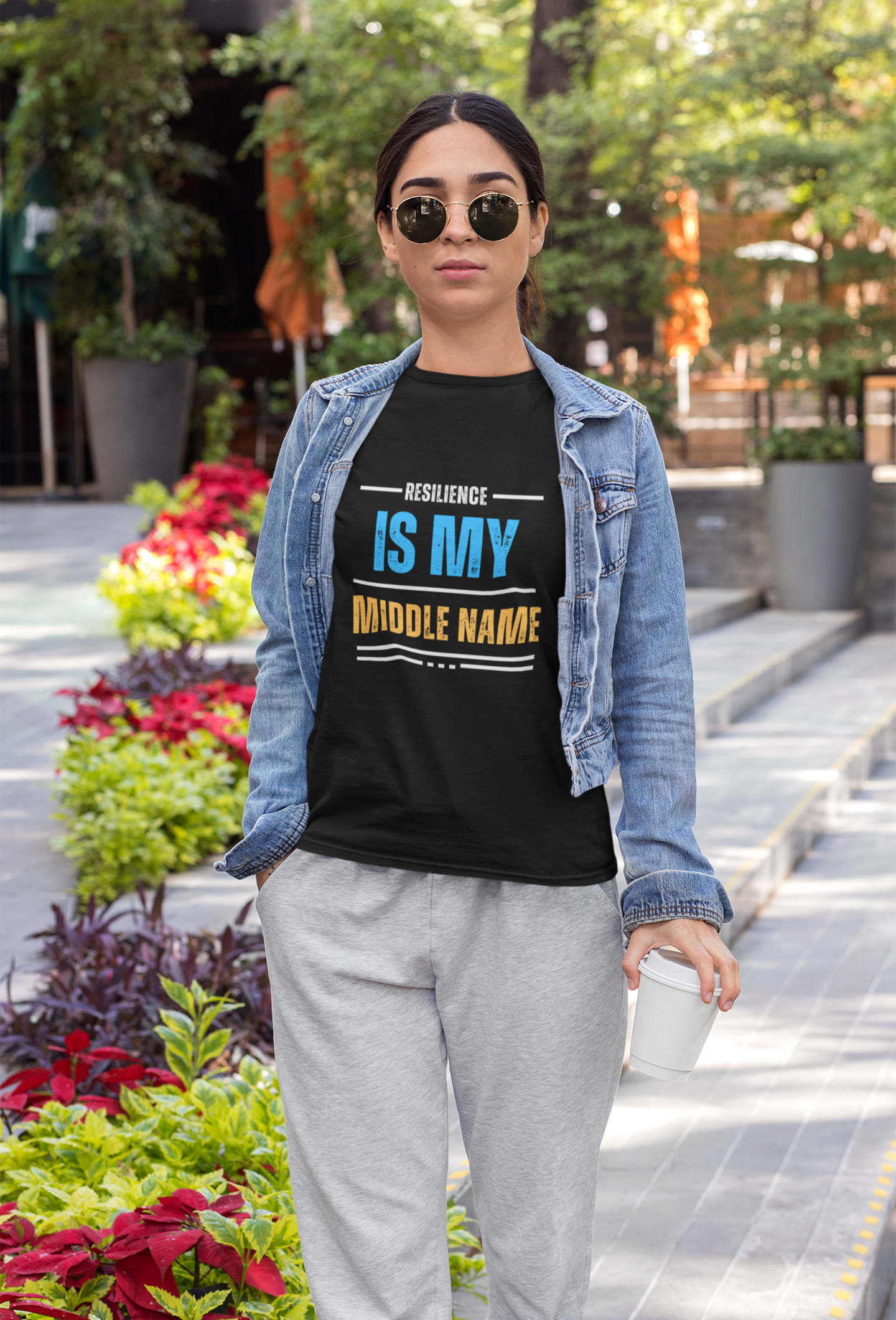 Resilience Is My Middle Name T-Shirt Onward Motion