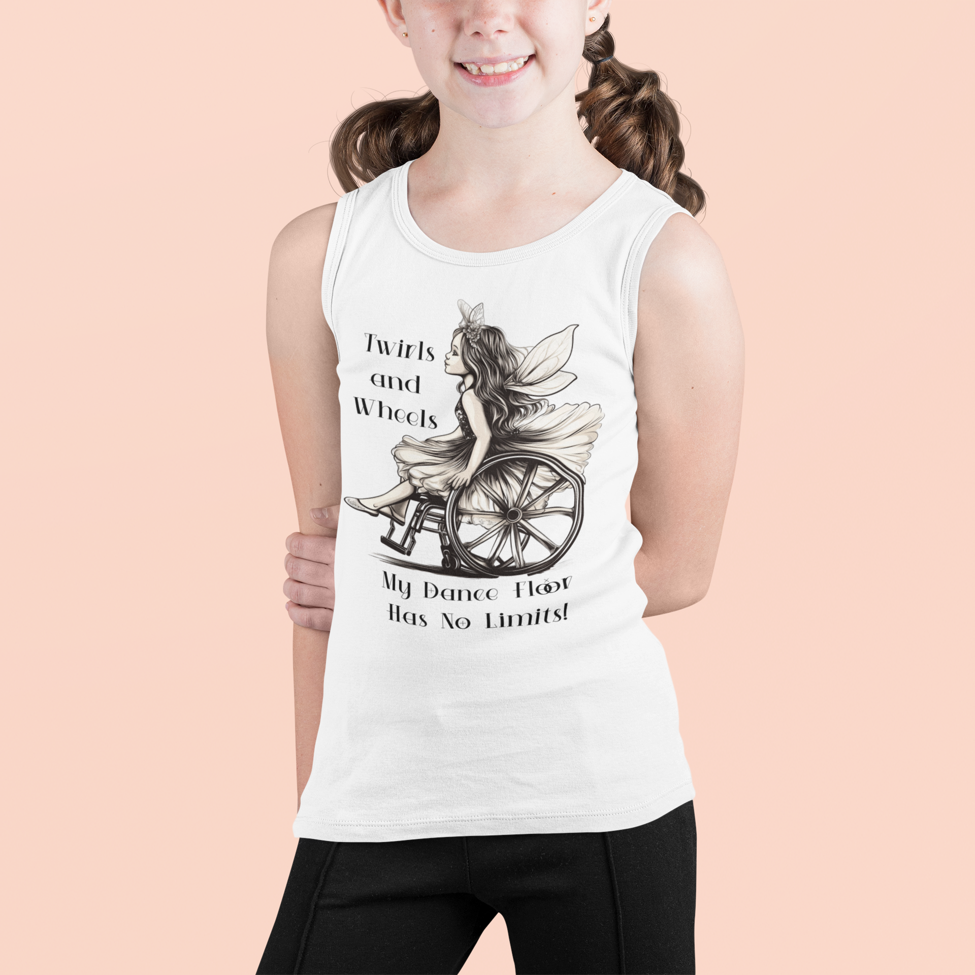 Twirls and Wheels Youth T-Shirt Onward Motion