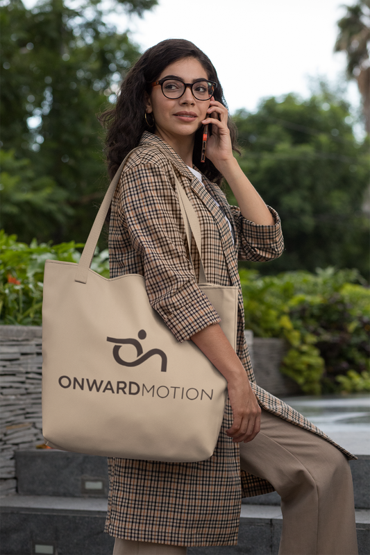 Discover the Large Organic Tote Bag by Onward Motion