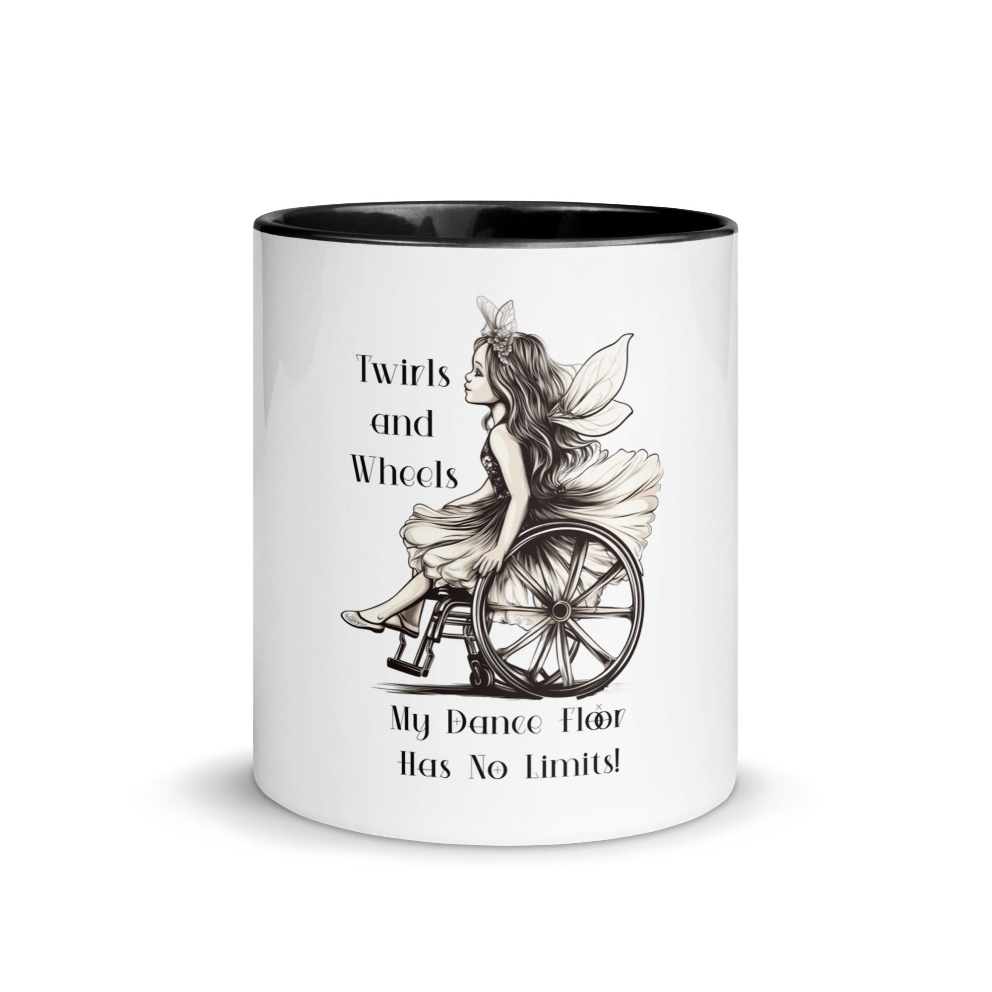 Twirls & Wheels Coffee Cup Onward Motion