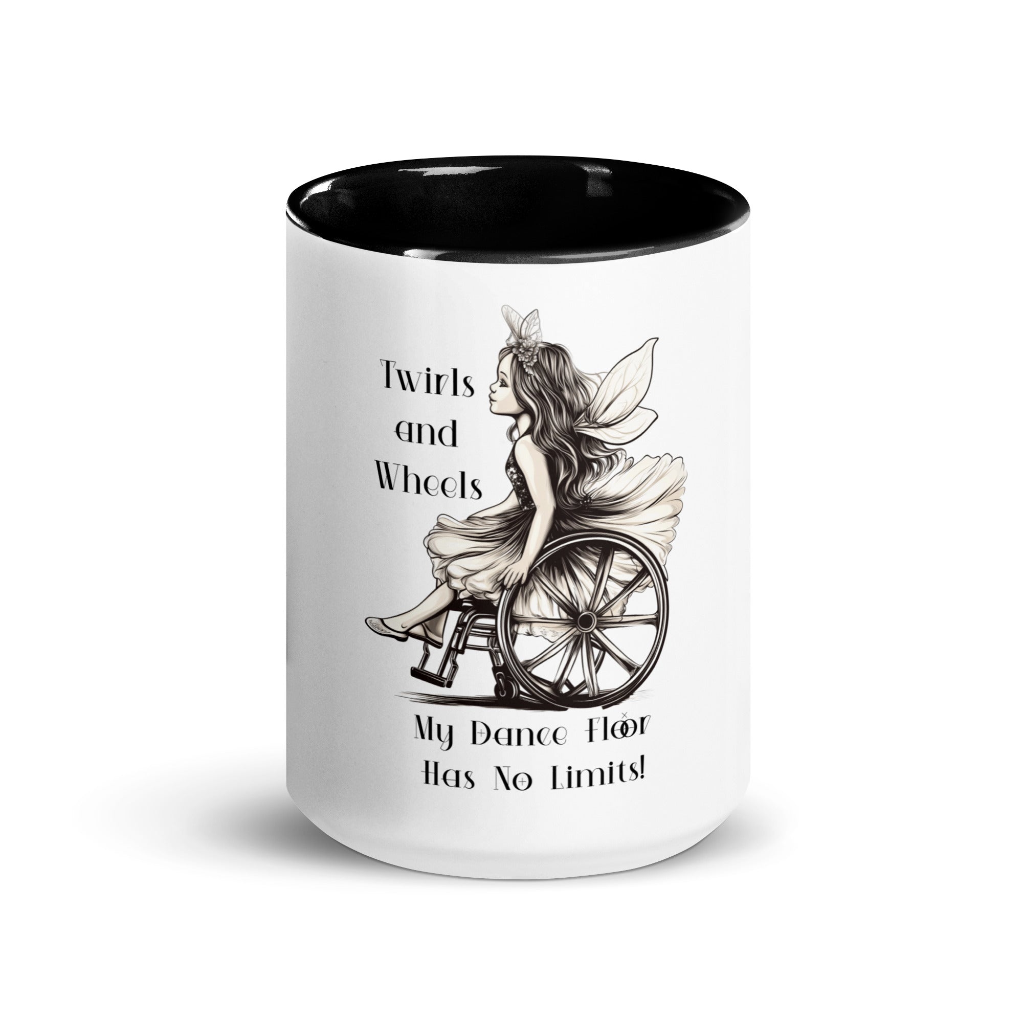 Twirls & Wheels Coffee Cup Onward Motion