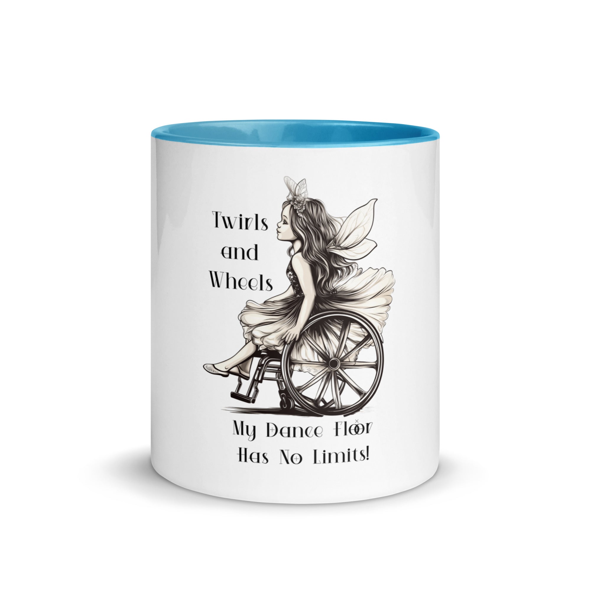 Twirls & Wheels Coffee Cup Onward Motion