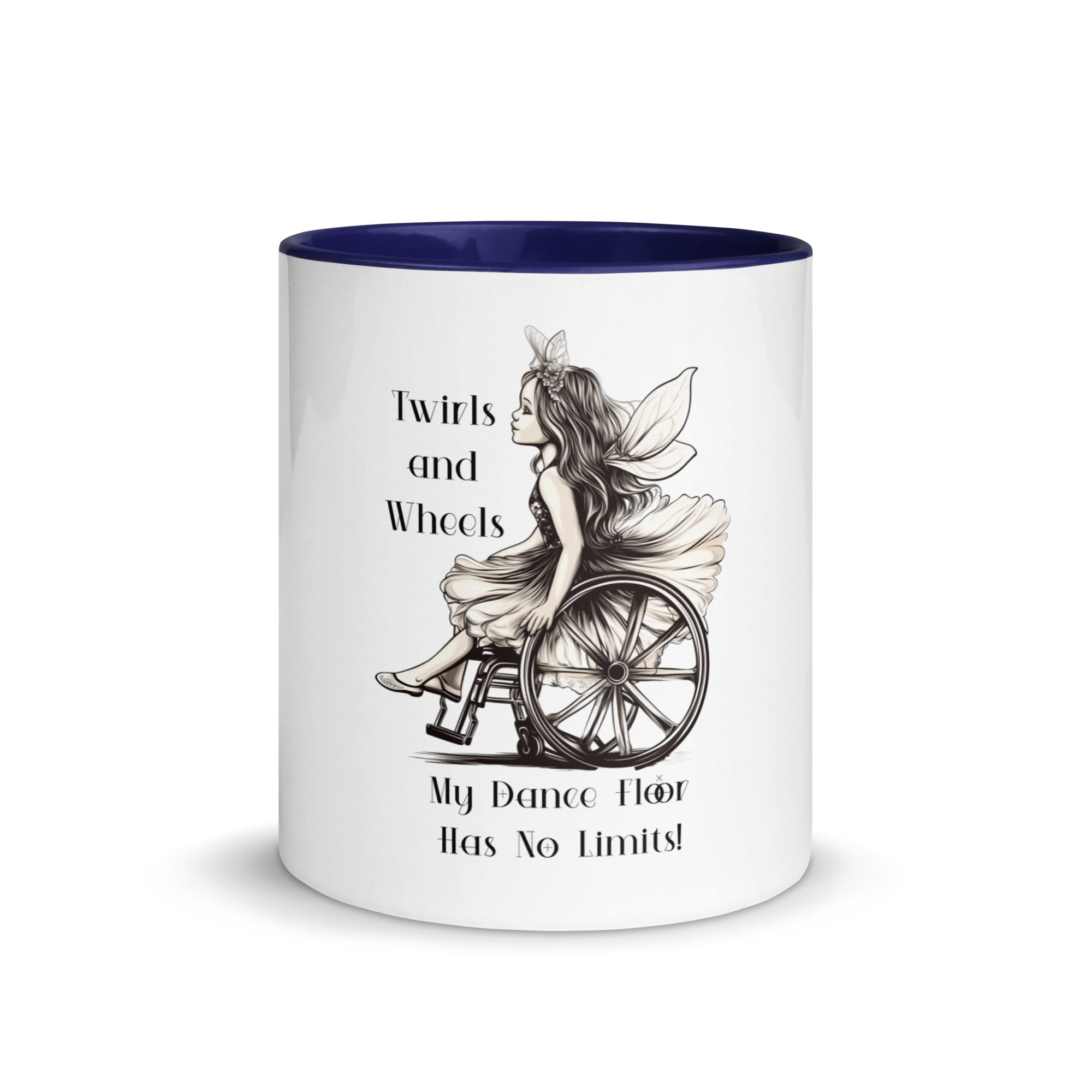 Twirls & Wheels Coffee Cup Onward Motion