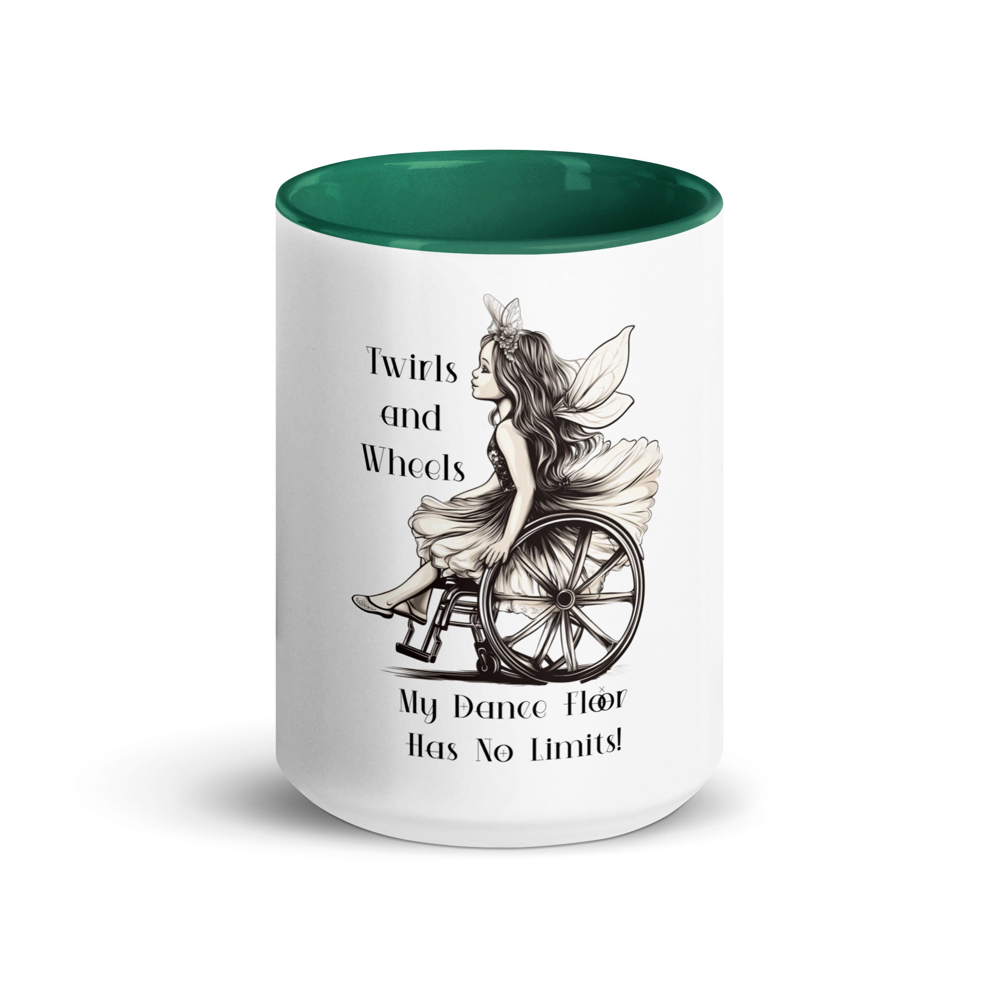 Twirls & Wheels Coffee Cup Onward Motion