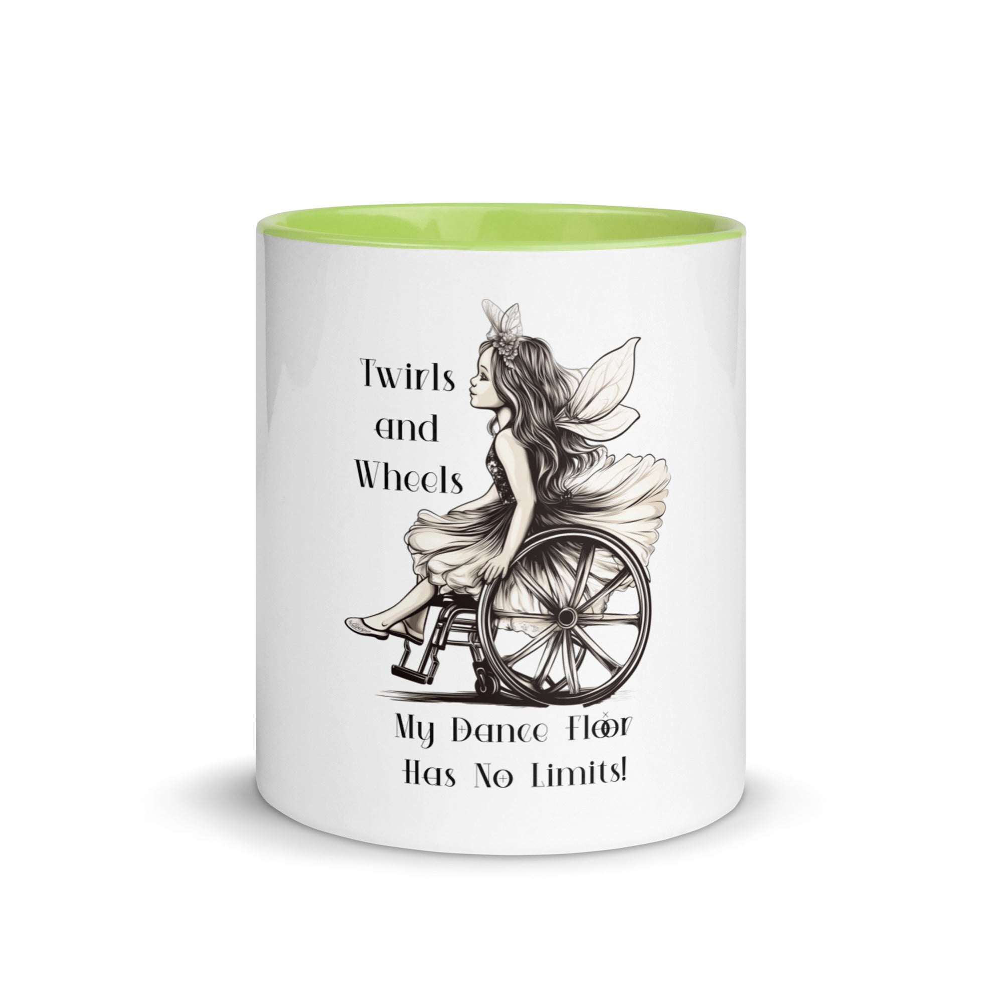 Twirls & Wheels Coffee Cup Onward Motion