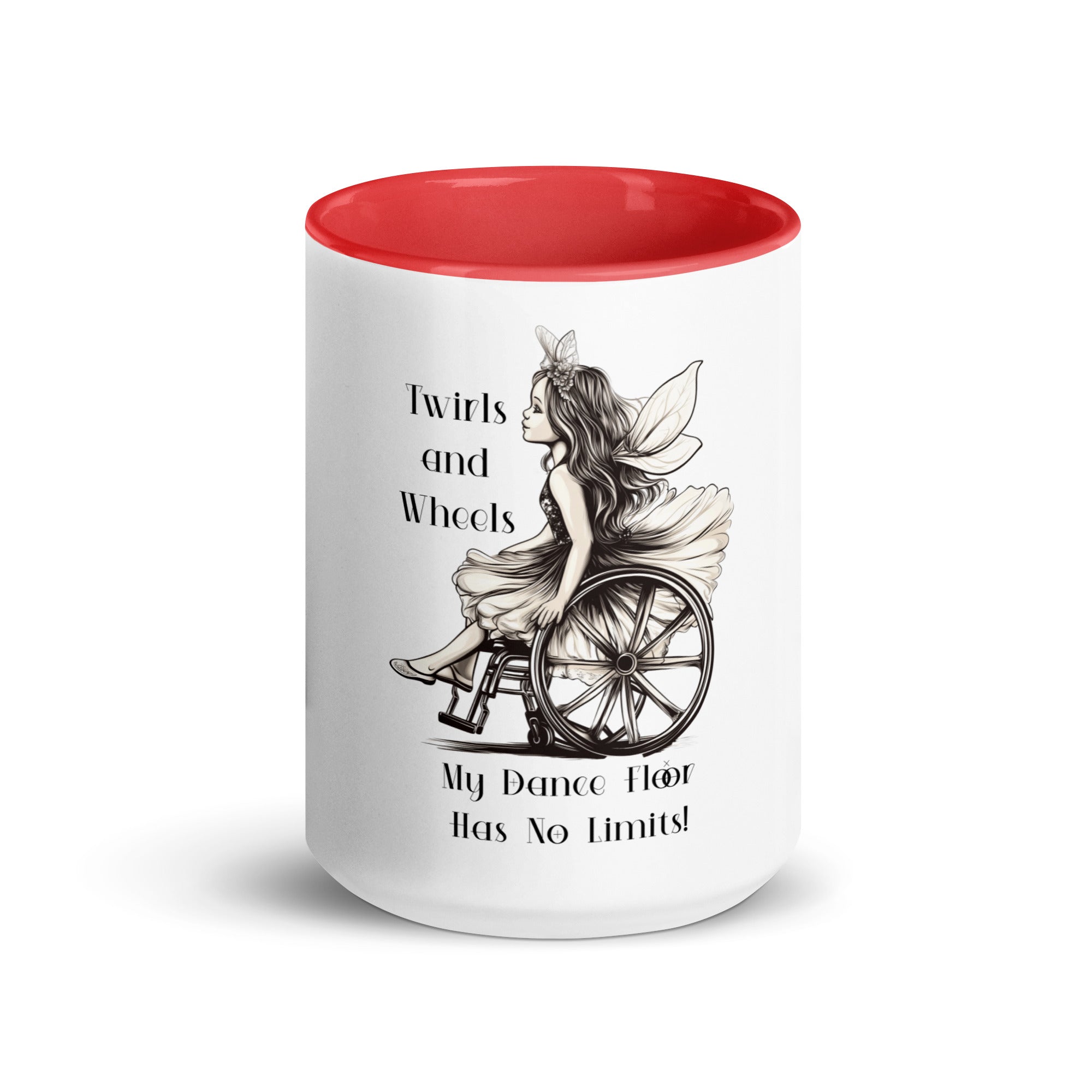 Twirls & Wheels Coffee Cup Onward Motion